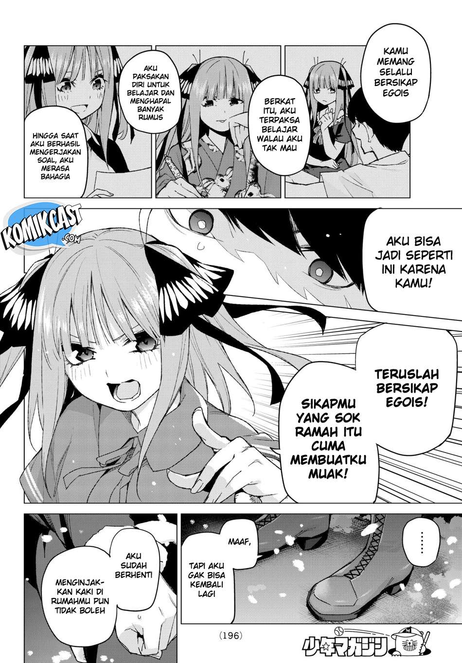 Go-toubun no Hanayome Chapter 50 Gambar 7