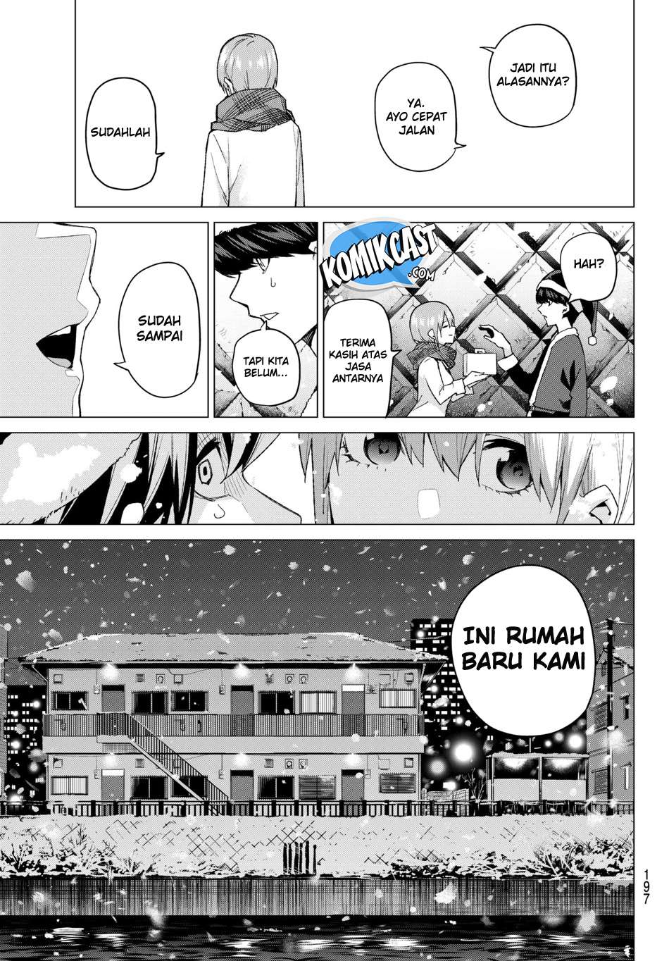 Go-toubun no Hanayome Chapter 50 Gambar 8