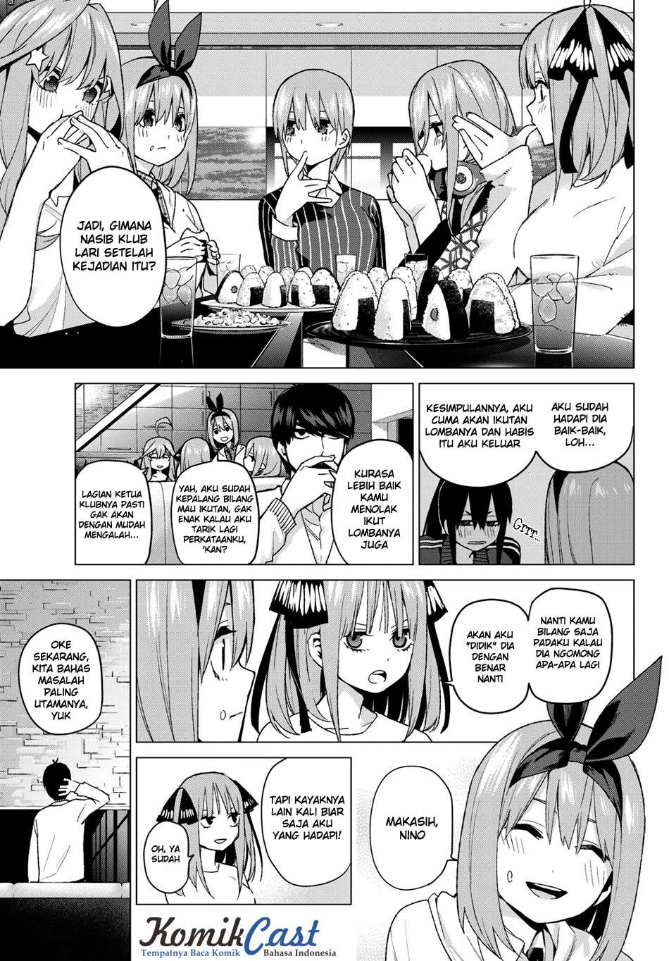 Go-toubun no Hanayome Chapter 48 Gambar 6