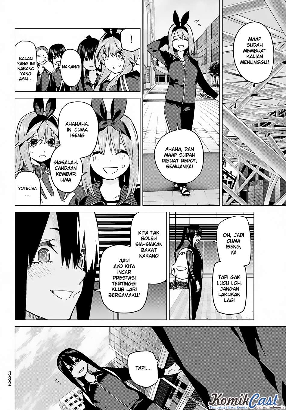 Go-toubun no Hanayome Chapter 47 Gambar 11