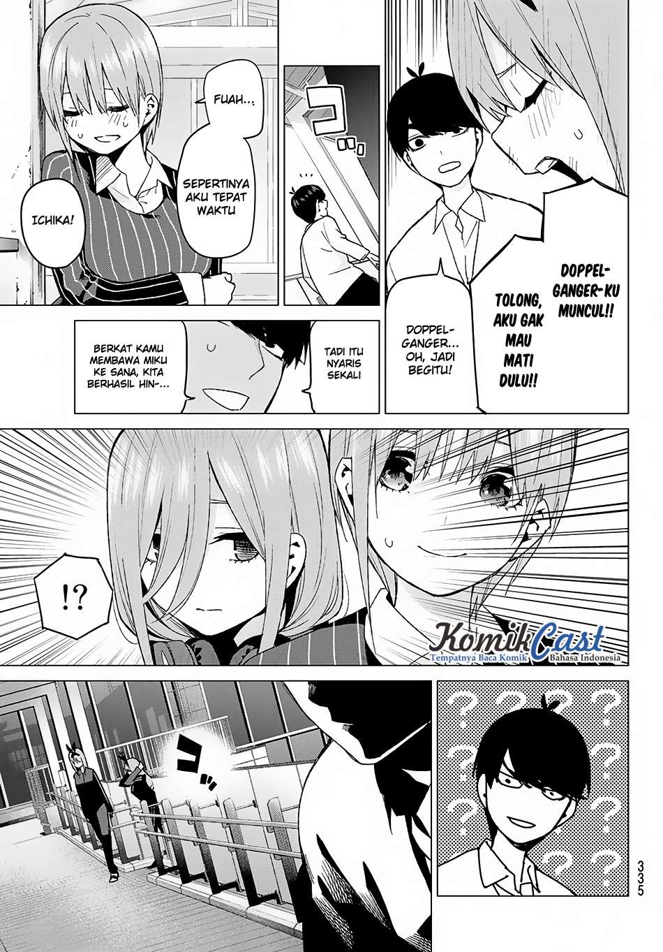 Go-toubun no Hanayome Chapter 47 Gambar 14