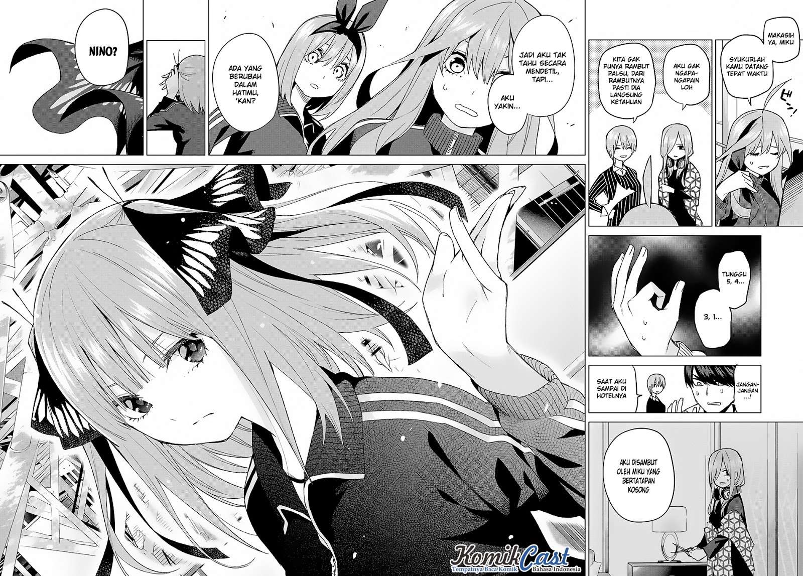 Go-toubun no Hanayome Chapter 47 Gambar 15