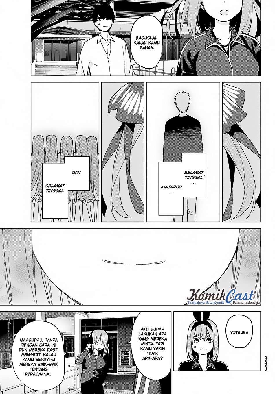 Go-toubun no Hanayome Chapter 47 Gambar 17