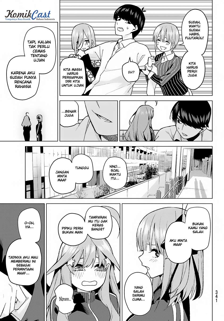 Go-toubun no Hanayome Chapter 47 Gambar 19