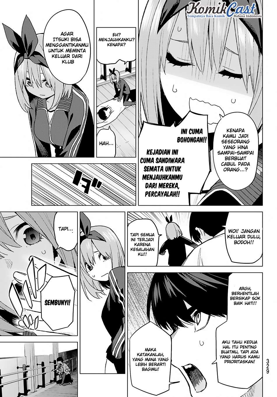 Go-toubun no Hanayome Chapter 47 Gambar 8