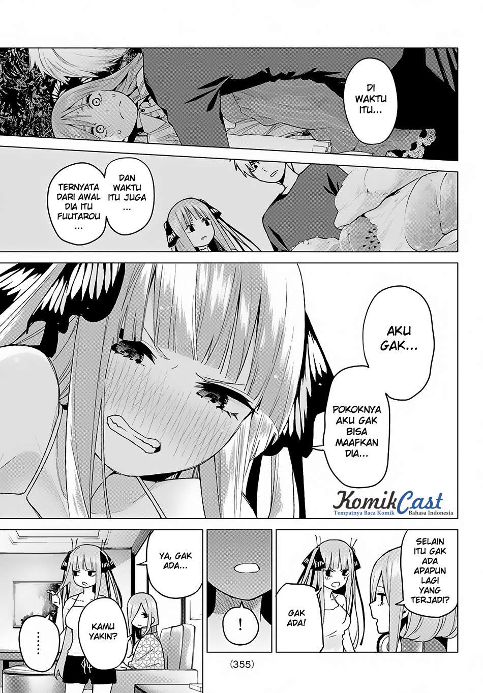Go-toubun no Hanayome Chapter 46 Gambar 10