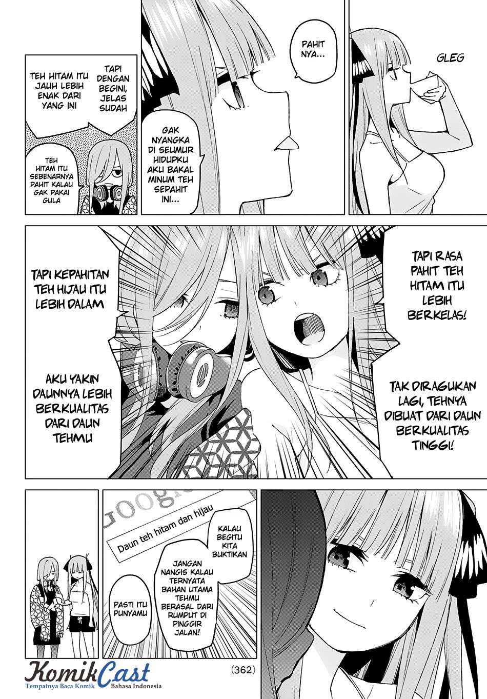 Go-toubun no Hanayome Chapter 46 Gambar 16