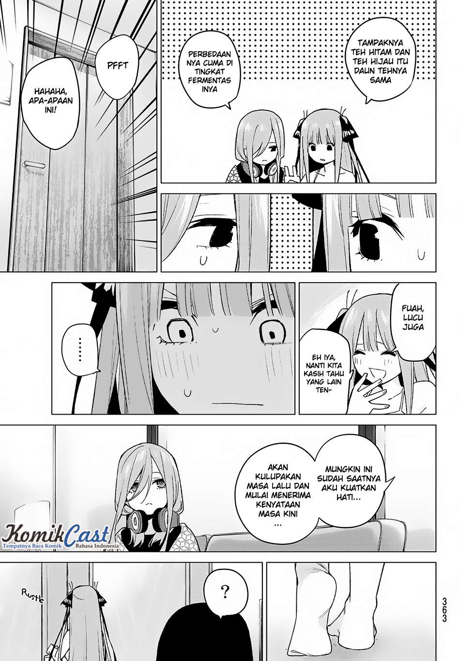 Go-toubun no Hanayome Chapter 46 Gambar 17
