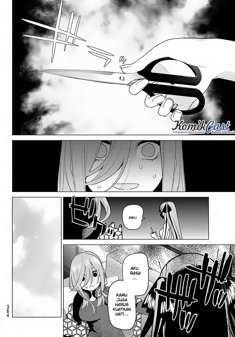Go-toubun no Hanayome Chapter 46 Gambar 18