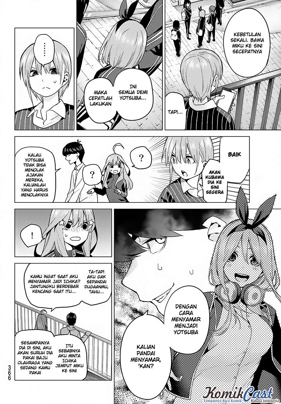 Go-toubun no Hanayome Chapter 46 Gambar 20