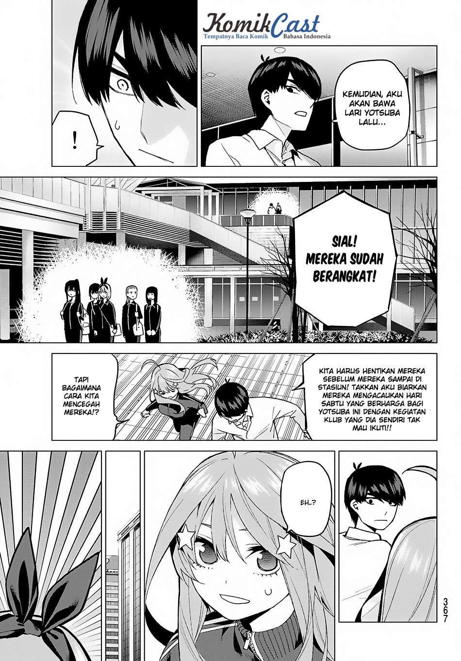 Go-toubun no Hanayome Chapter 46 Gambar 21