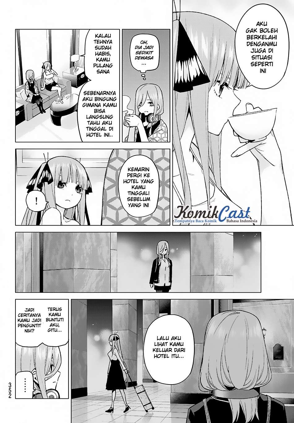 Go-toubun no Hanayome Chapter 46 Gambar 7