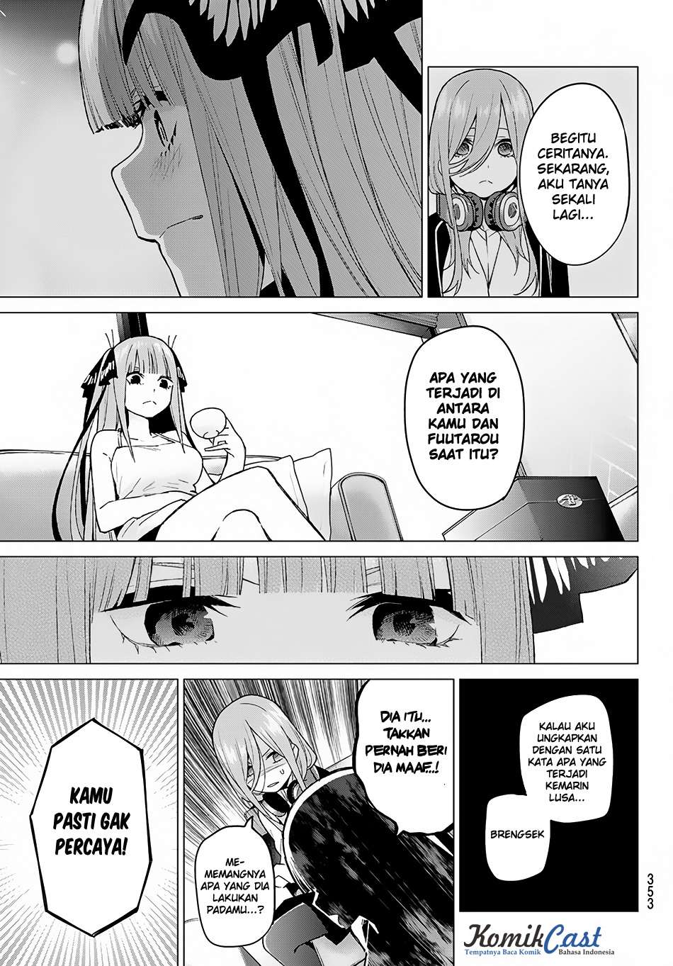 Go-toubun no Hanayome Chapter 46 Gambar 8