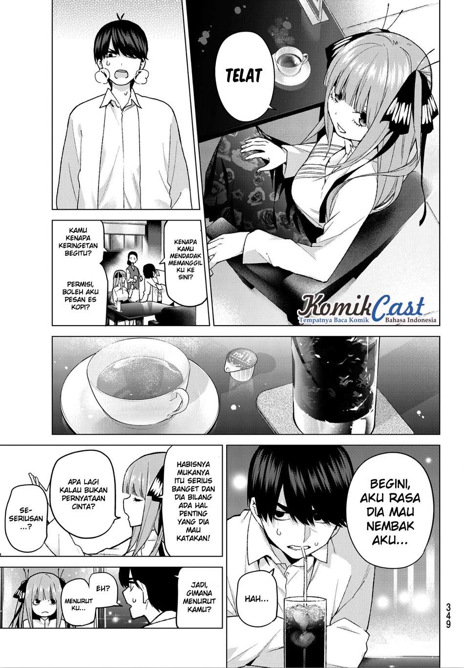 Go-toubun no Hanayome Chapter 44 Gambar 14