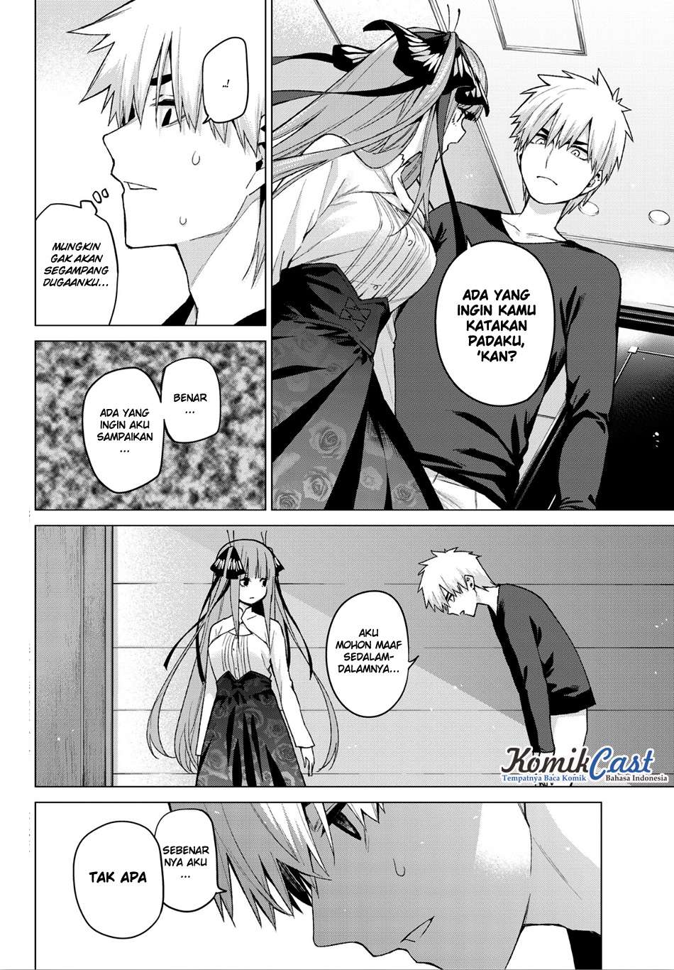 Go-toubun no Hanayome Chapter 44 Gambar 4