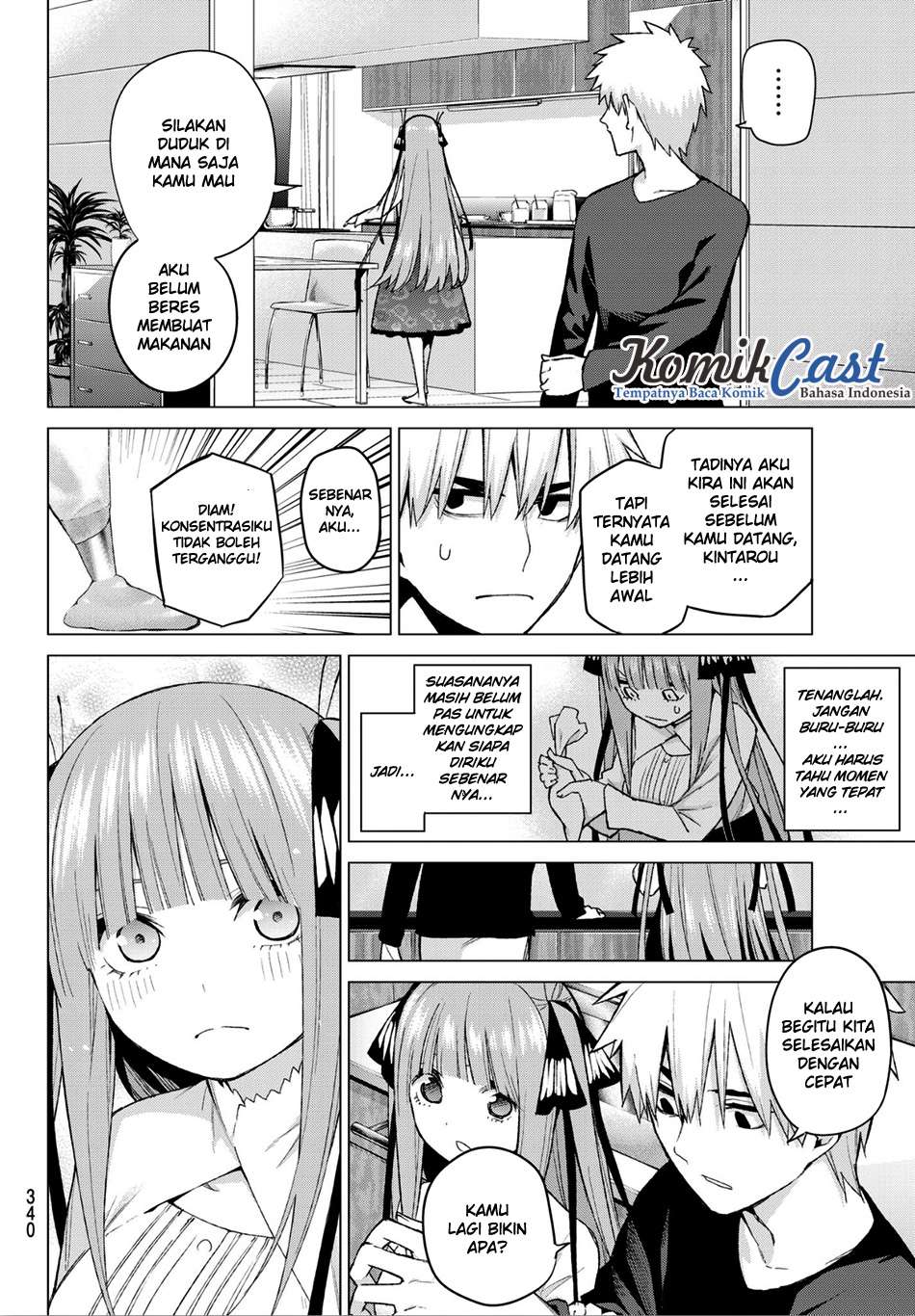 Go-toubun no Hanayome Chapter 44 Gambar 6