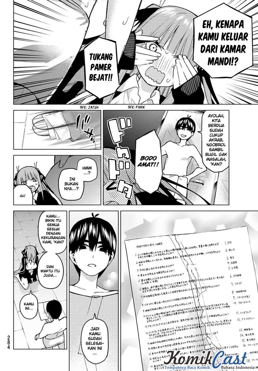 Go-toubun no Hanayome Chapter 43 Gambar 11