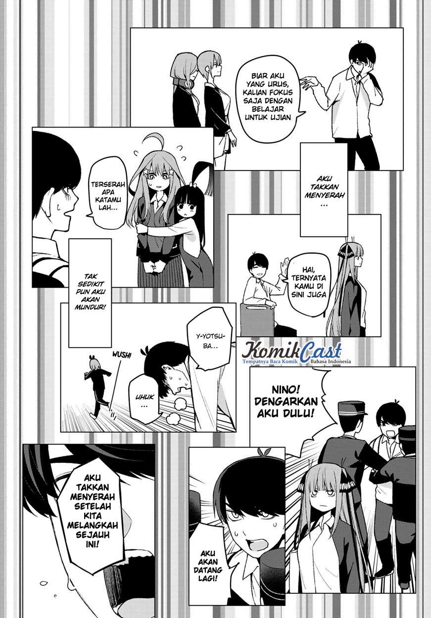 Go-toubun no Hanayome Chapter 41 Gambar 14