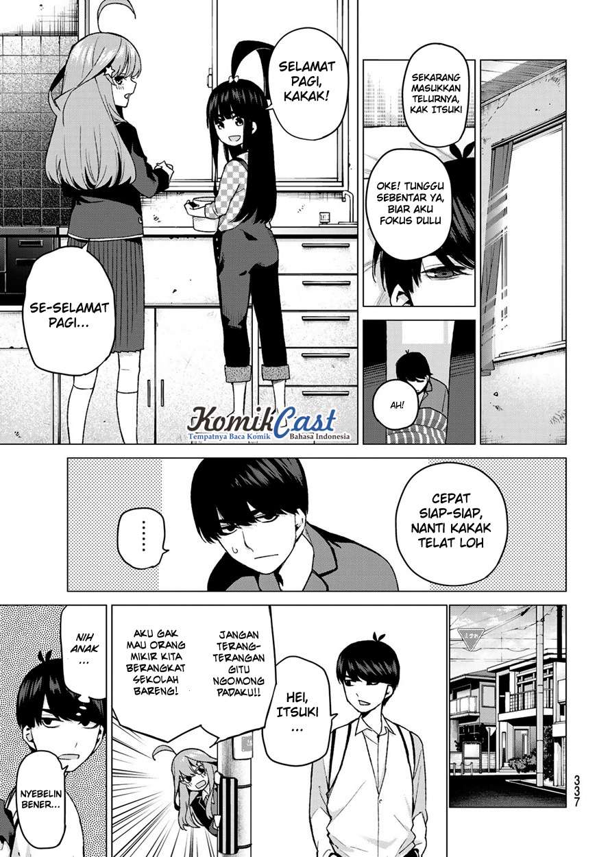 Go-toubun no Hanayome Chapter 41 Gambar 9