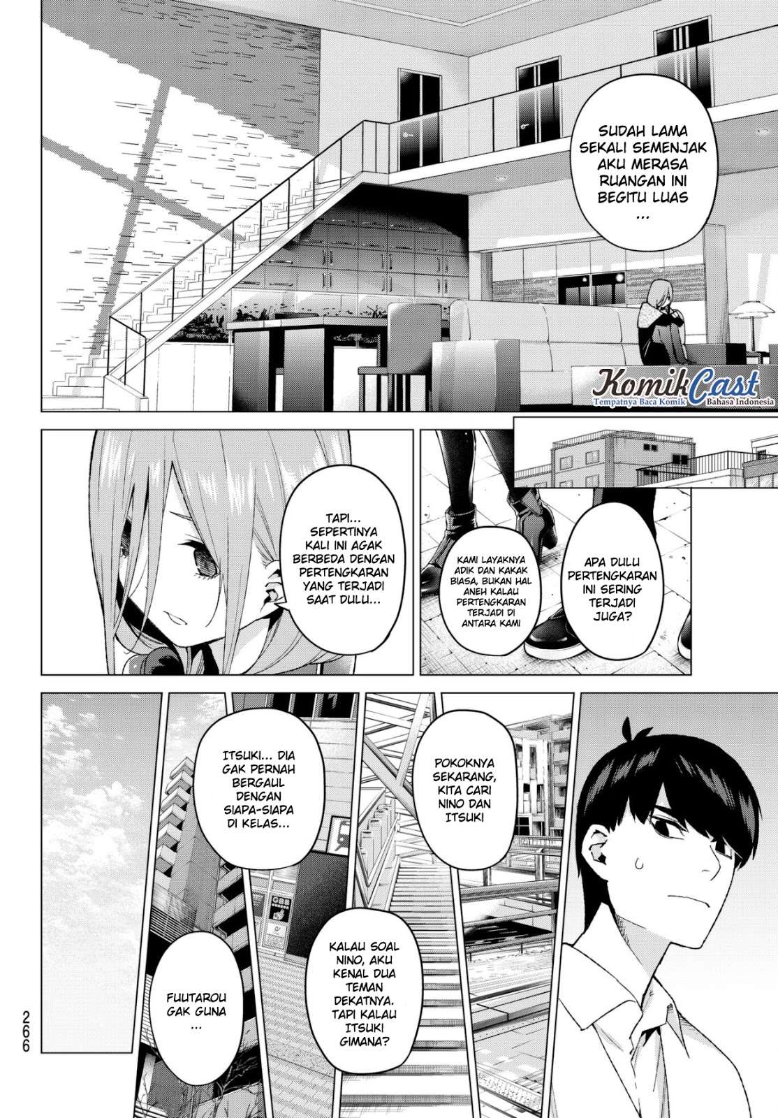 Go-toubun no Hanayome Chapter 40 Gambar 10