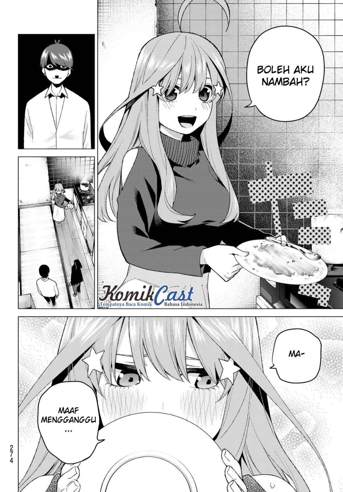 Go-toubun no Hanayome Chapter 40 Gambar 18
