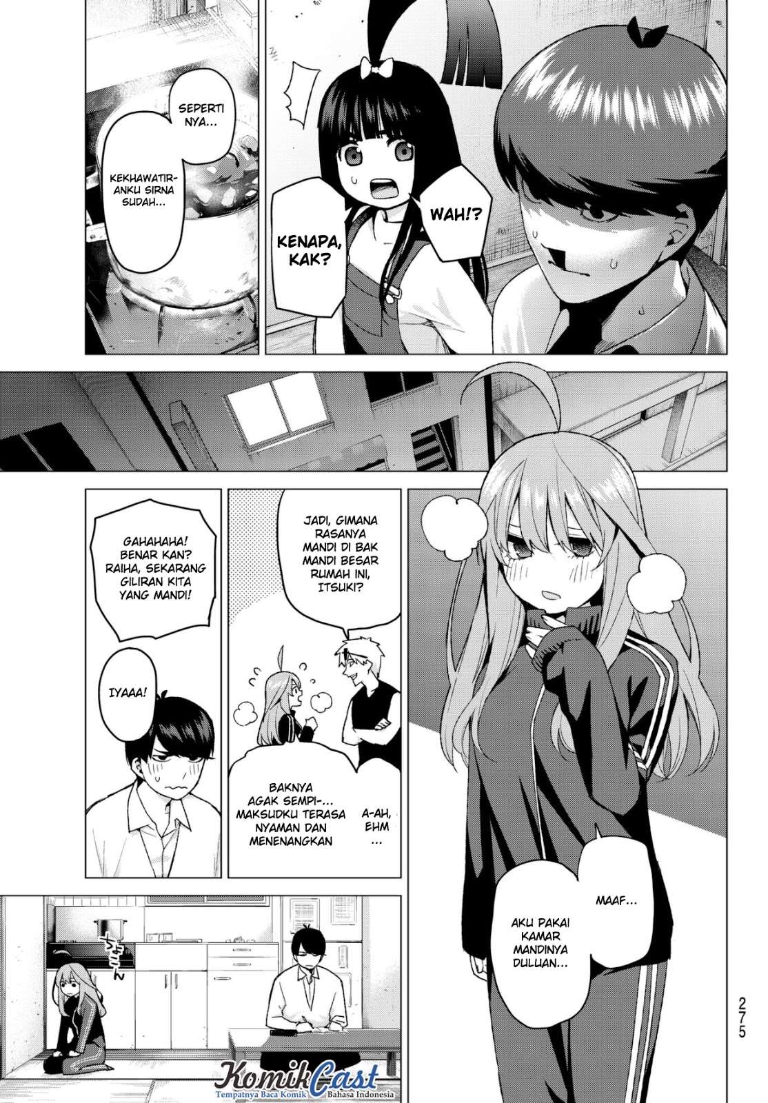 Go-toubun no Hanayome Chapter 40 Gambar 19