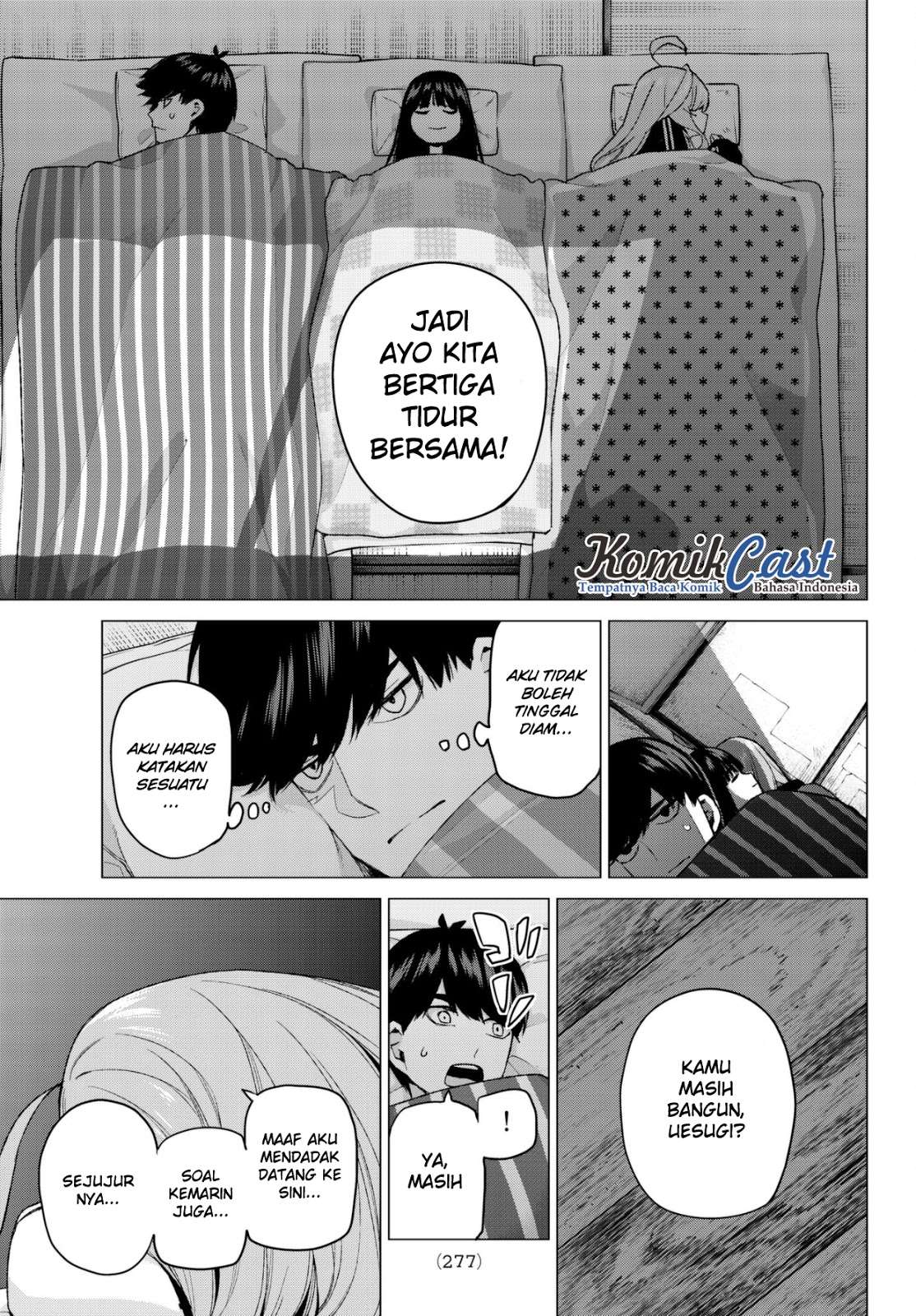 Go-toubun no Hanayome Chapter 40 Gambar 21