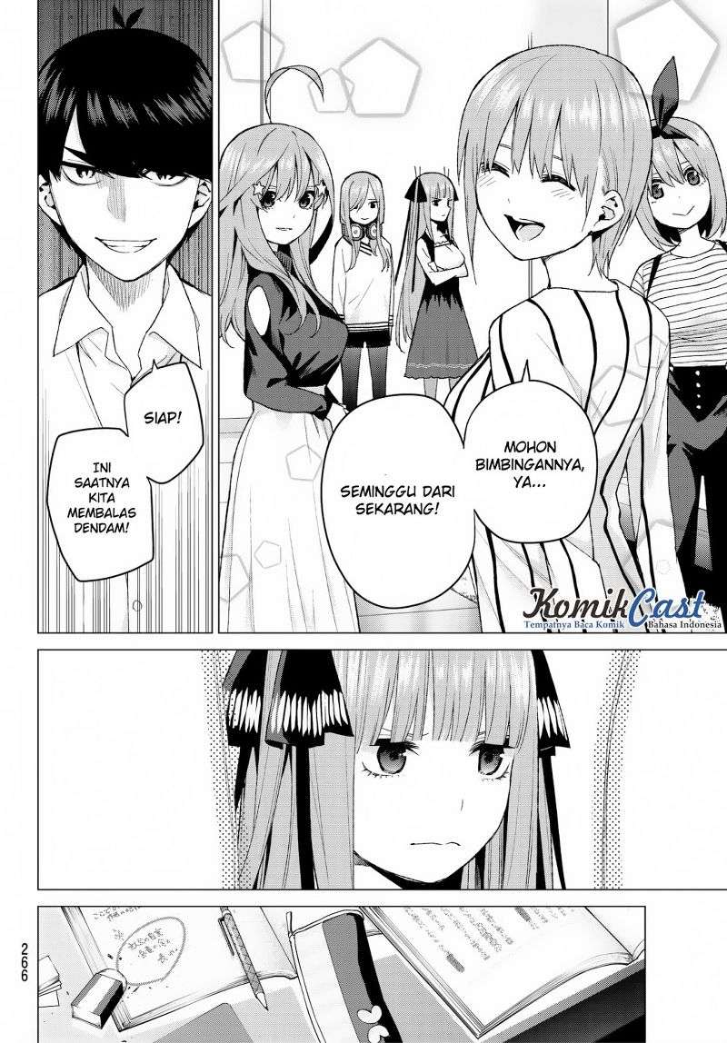 Go-toubun no Hanayome Chapter 39 Gambar 10