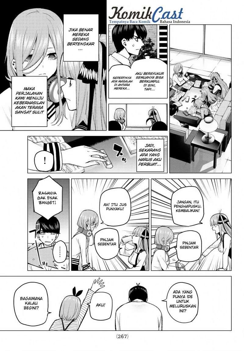 Go-toubun no Hanayome Chapter 39 Gambar 11