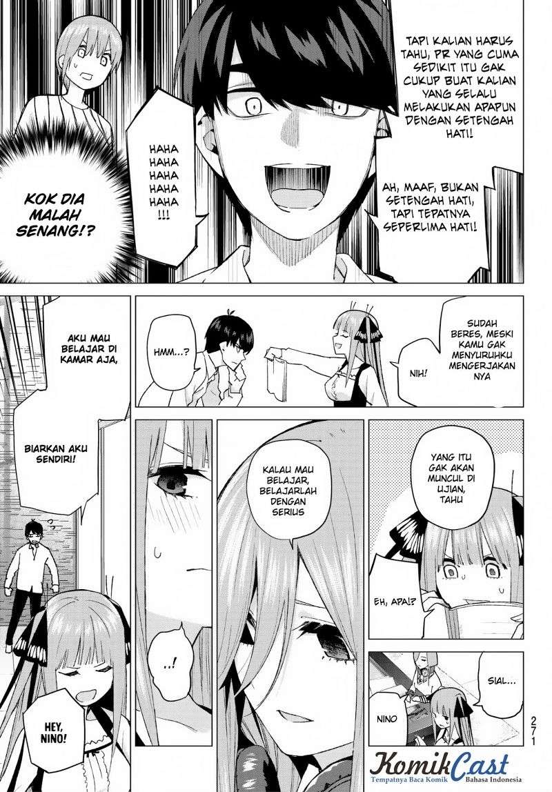 Go-toubun no Hanayome Chapter 39 Gambar 15