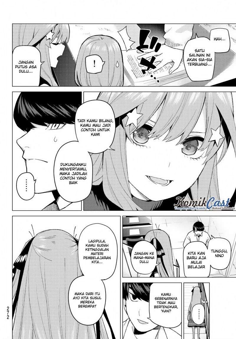 Go-toubun no Hanayome Chapter 39 Gambar 16