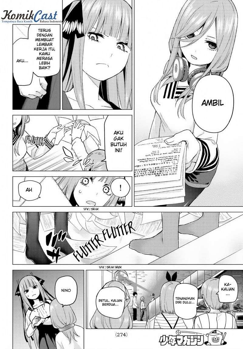 Go-toubun no Hanayome Chapter 39 Gambar 18