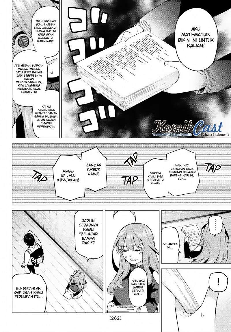 Go-toubun no Hanayome Chapter 39 Gambar 6