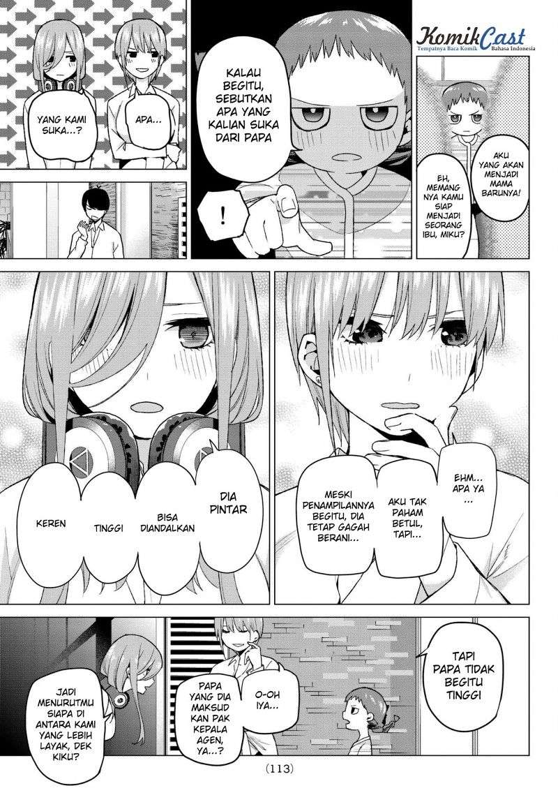 Go-toubun no Hanayome Chapter 38 Gambar 13