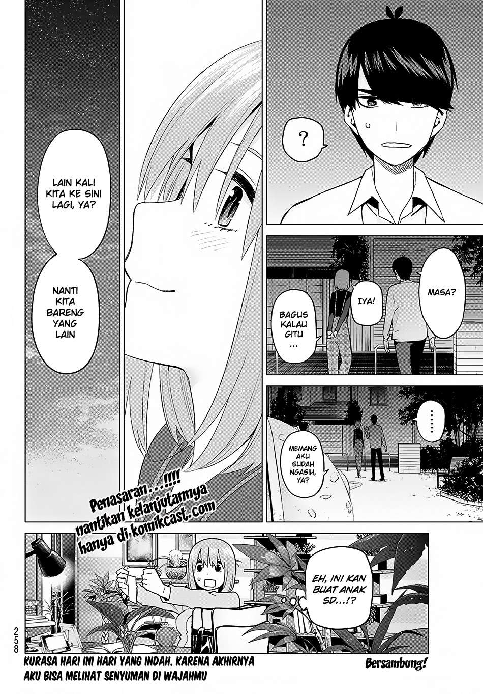 Go-toubun no Hanayome Chapter 37 Gambar 20