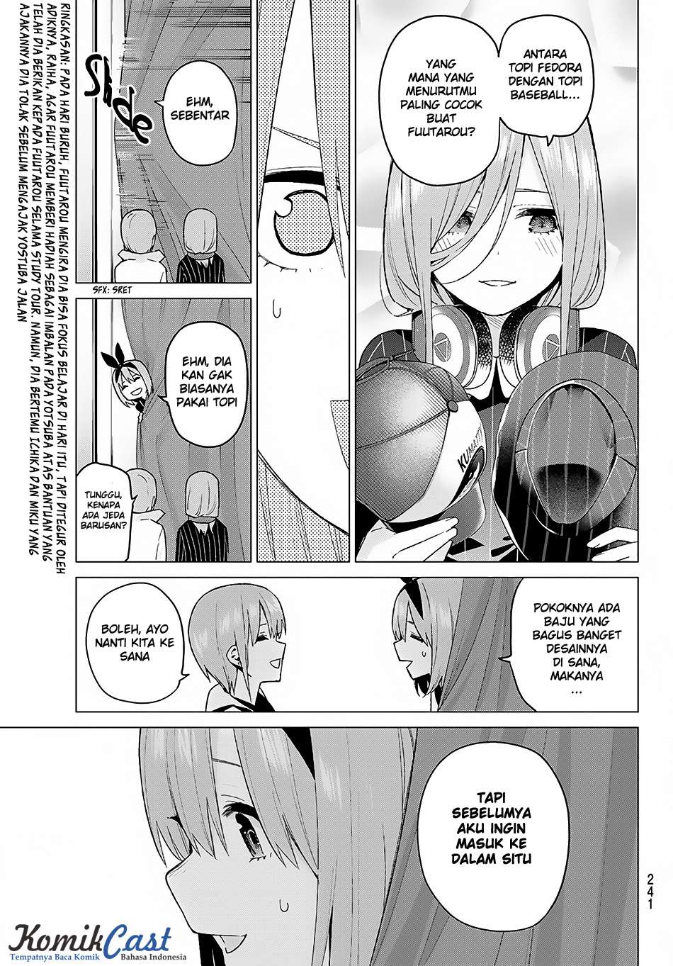 Go-toubun no Hanayome Chapter 37 Gambar 5