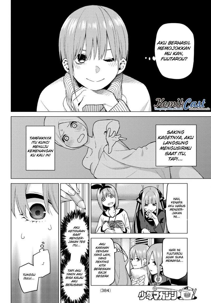 Go-toubun no Hanayome Chapter 35 Gambar 13
