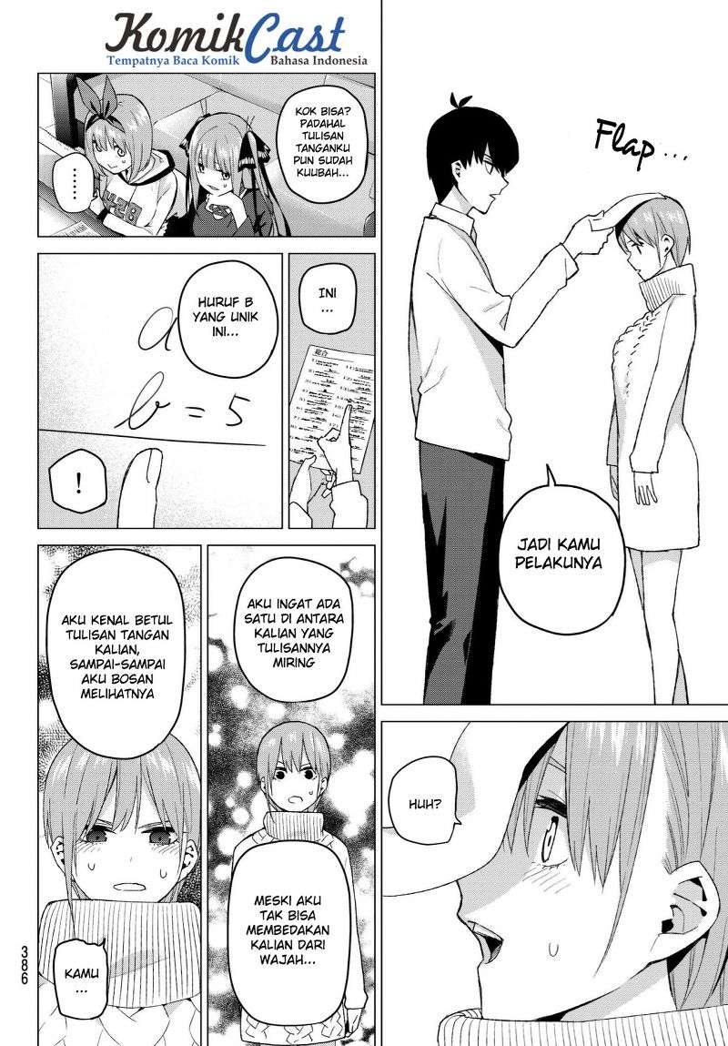 Go-toubun no Hanayome Chapter 35 Gambar 15