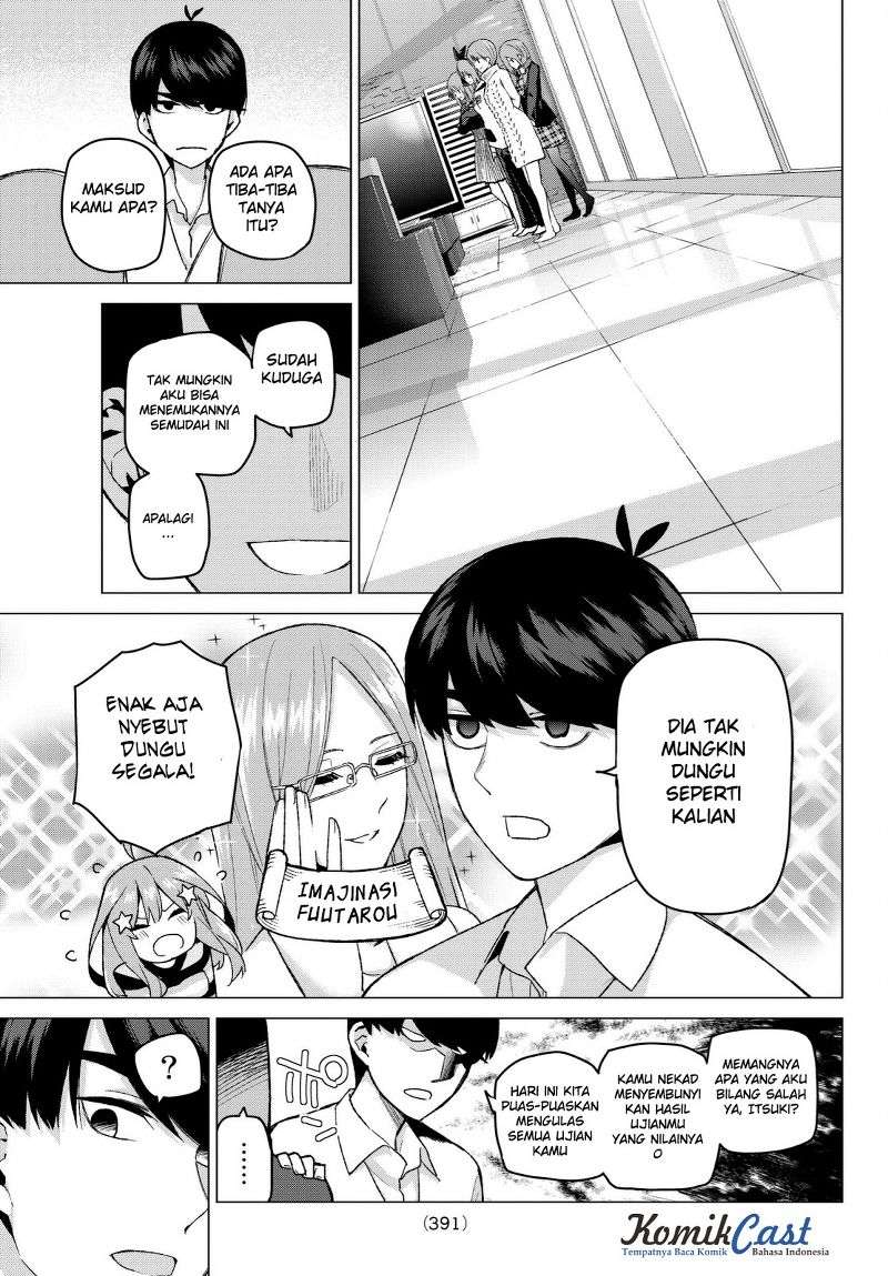 Go-toubun no Hanayome Chapter 35 Gambar 20