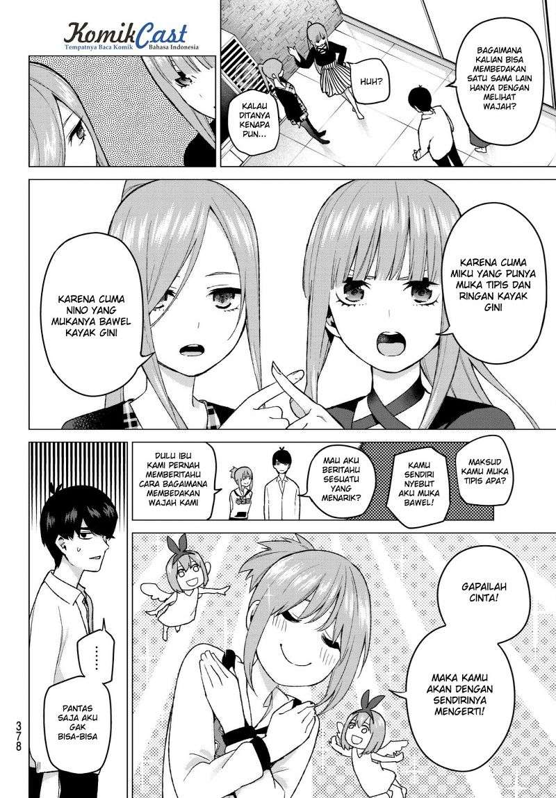 Go-toubun no Hanayome Chapter 35 Gambar 7