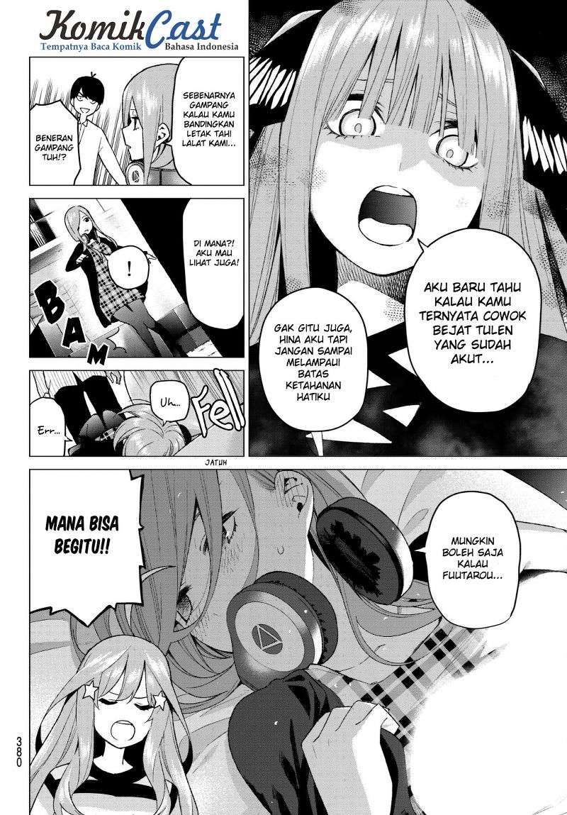 Go-toubun no Hanayome Chapter 35 Gambar 9