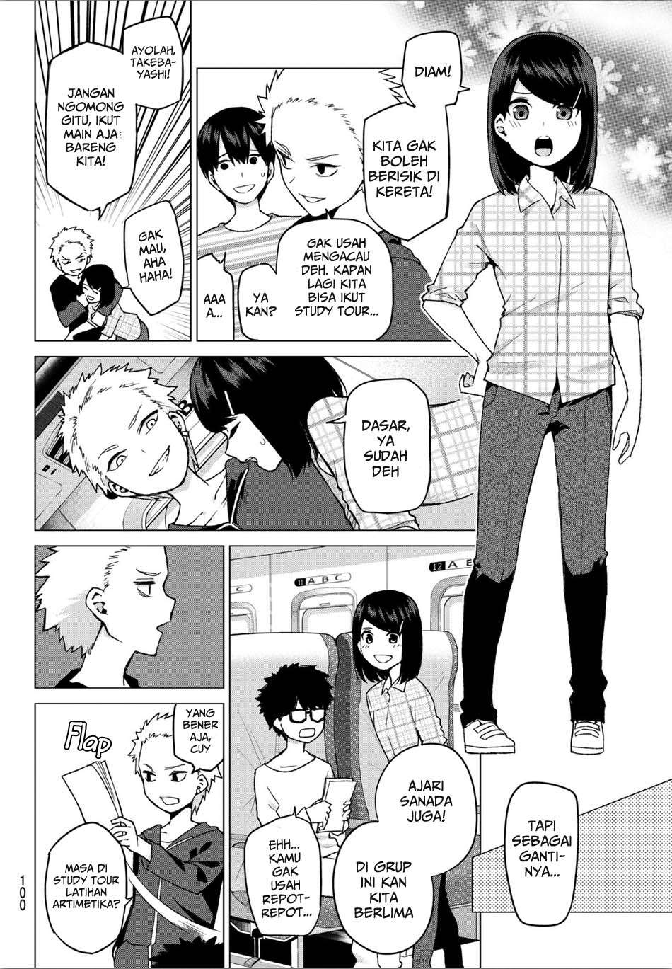 Go-toubun no Hanayome Chapter 34 Gambar 5