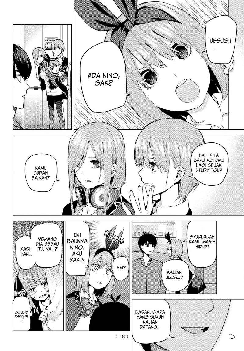Go-toubun no Hanayome Chapter 33 Gambar 10