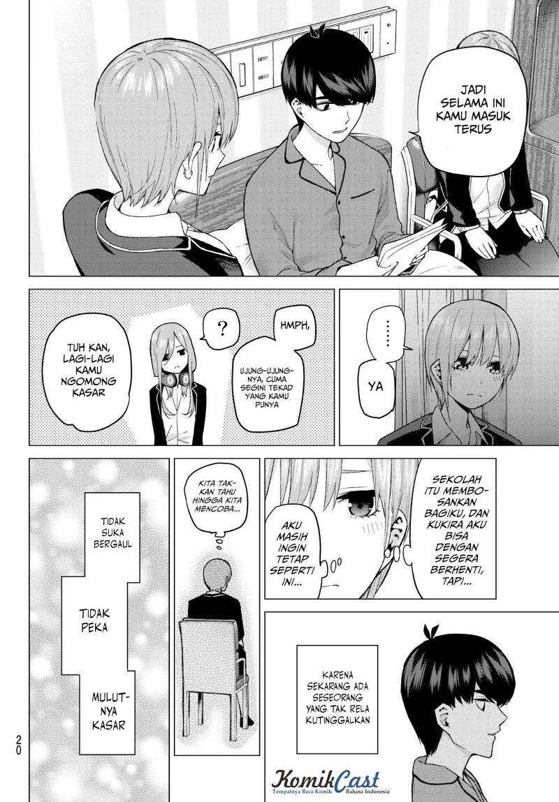 Go-toubun no Hanayome Chapter 33 Gambar 12