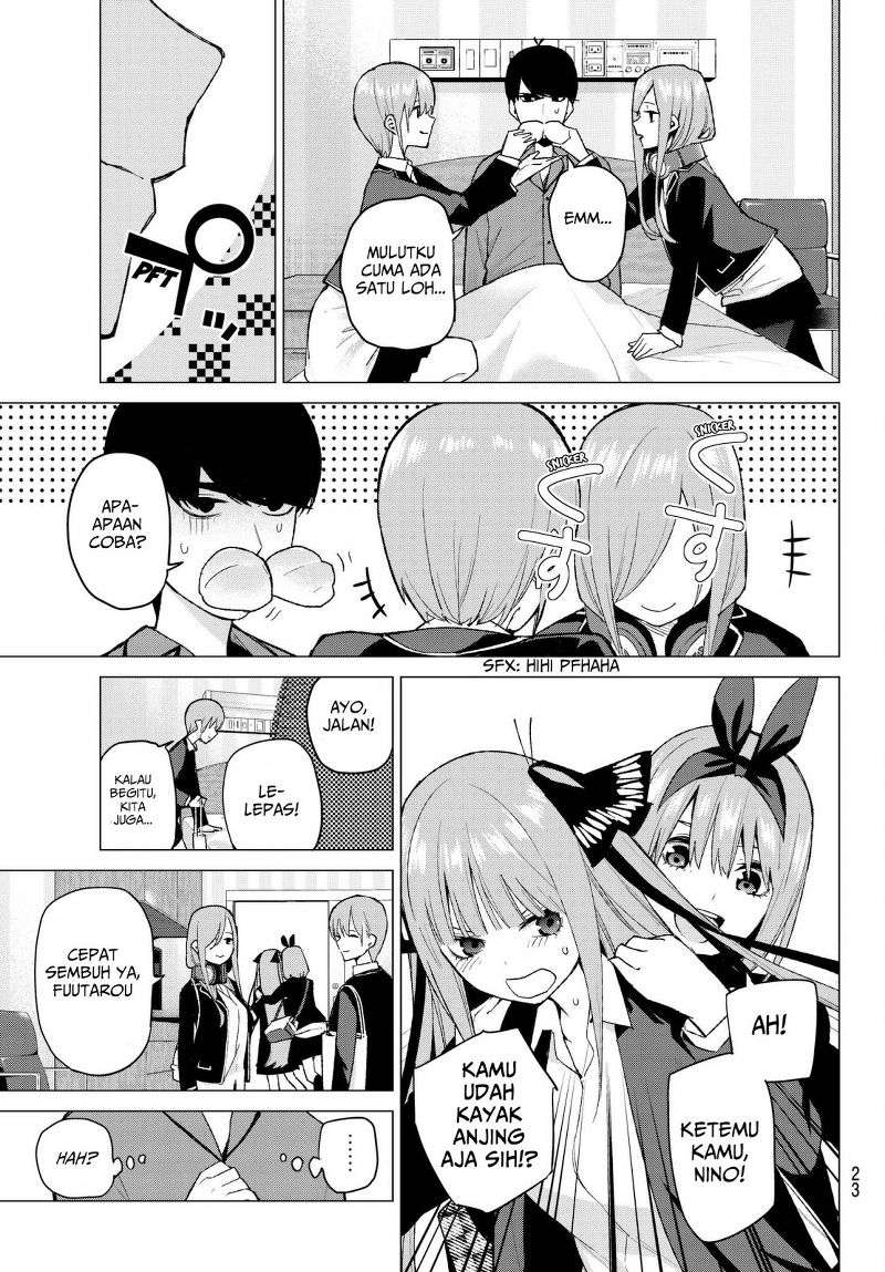 Go-toubun no Hanayome Chapter 33 Gambar 15