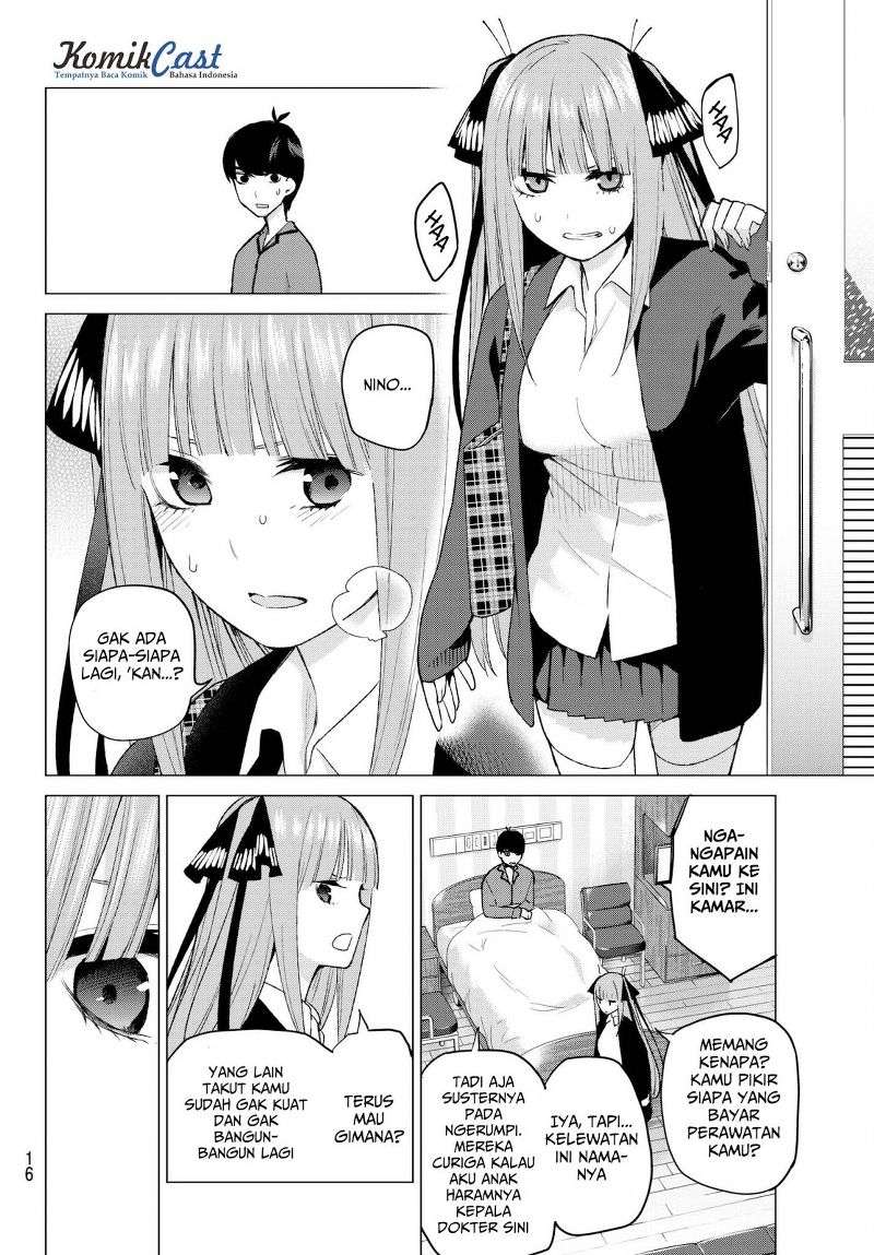 Go-toubun no Hanayome Chapter 33 Gambar 8