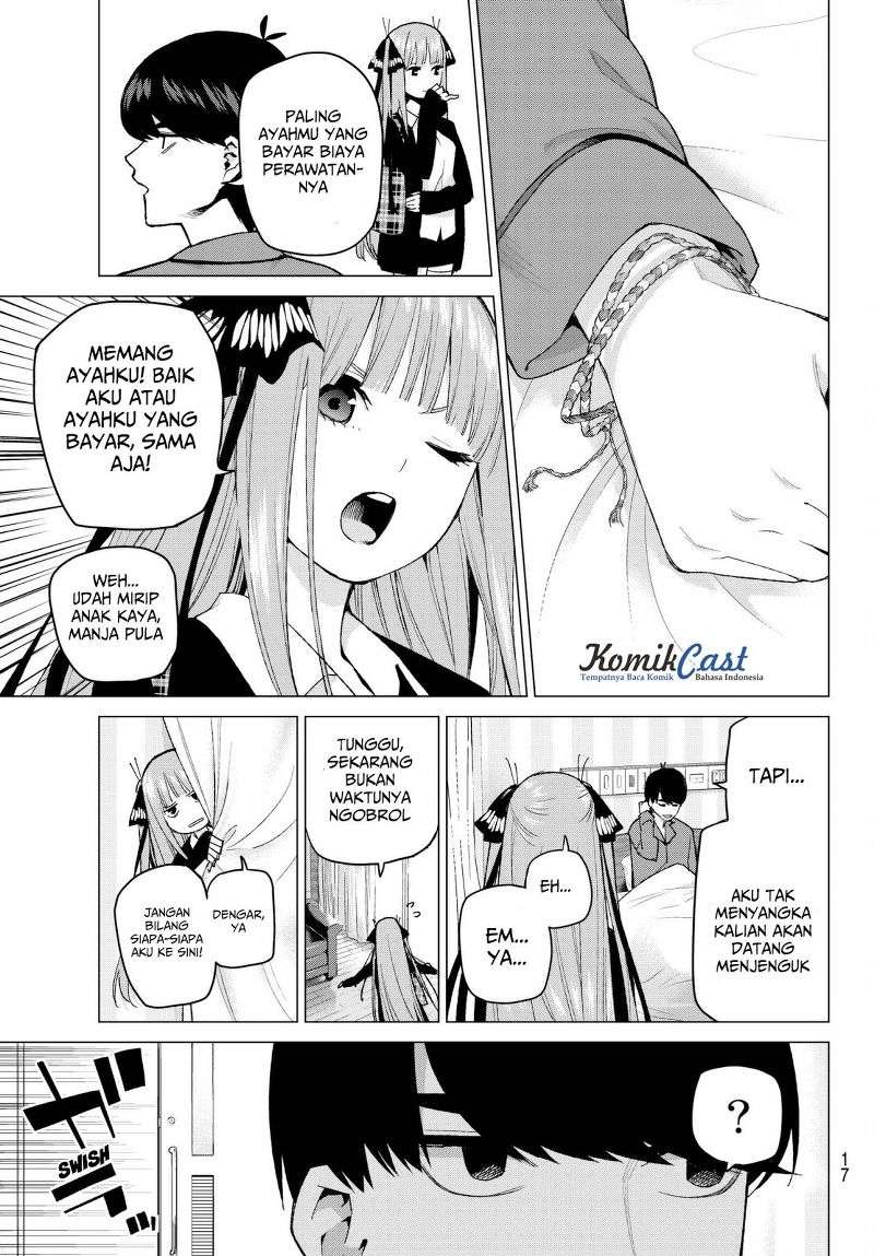 Go-toubun no Hanayome Chapter 33 Gambar 9