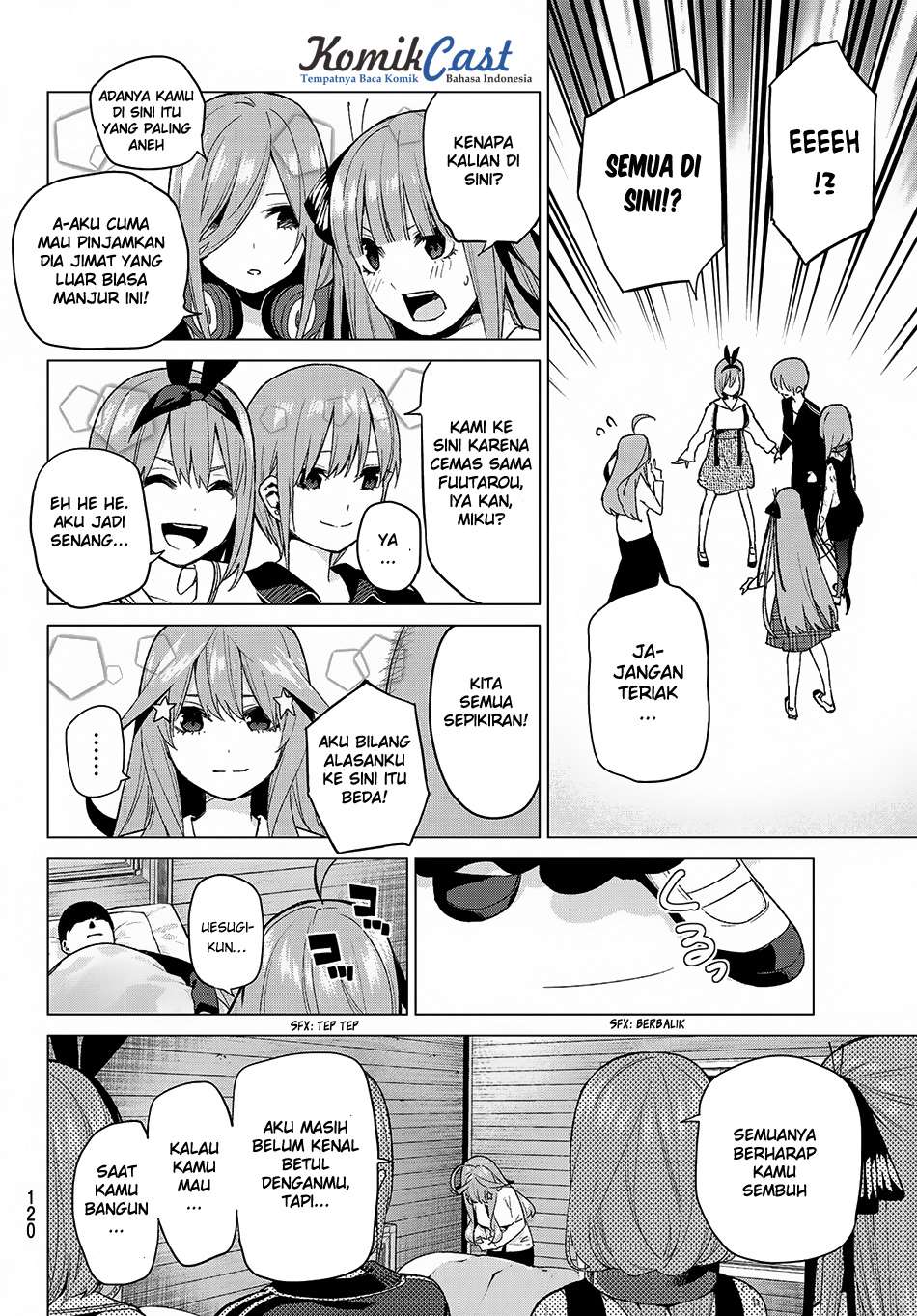 Go-toubun no Hanayome Chapter 31 Gambar 17