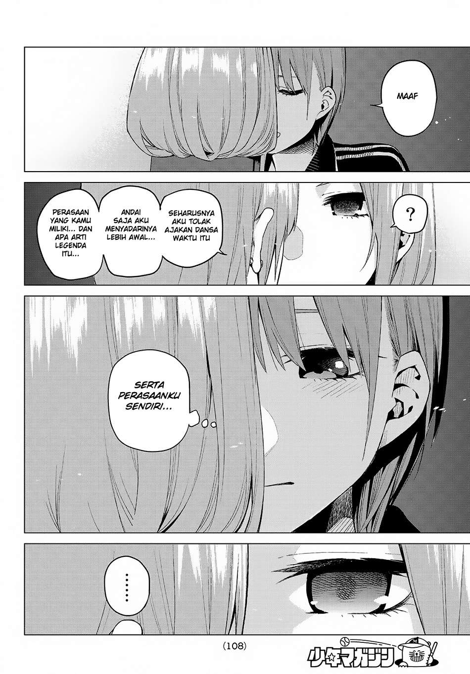 Go-toubun no Hanayome Chapter 31 Gambar 7