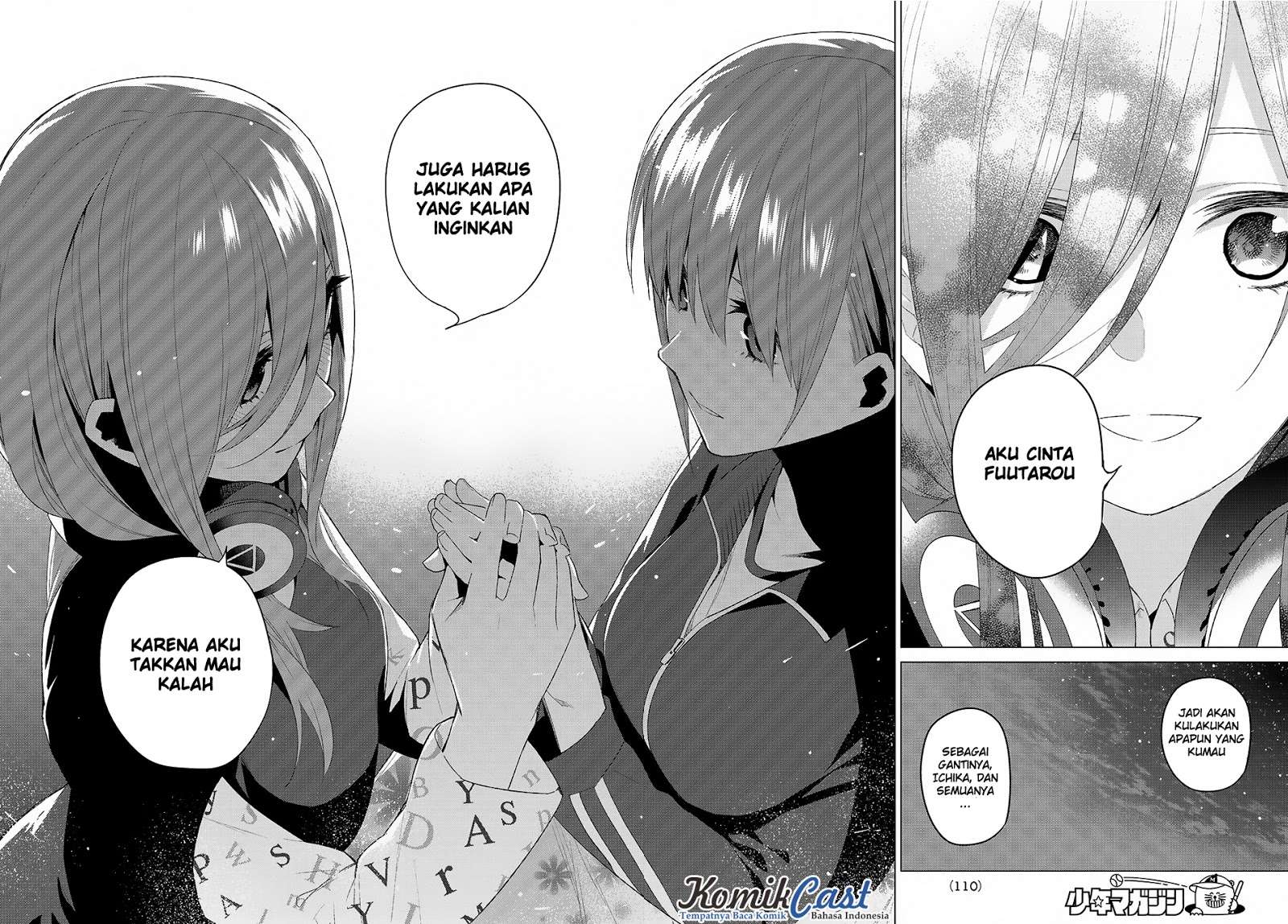 Go-toubun no Hanayome Chapter 31 Gambar 9